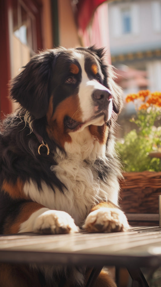 The Bernese Mountain Dog of Venice( 30 PNG Pack)